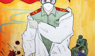 我心中的英雄儿童画 我心中的英雄儿童画